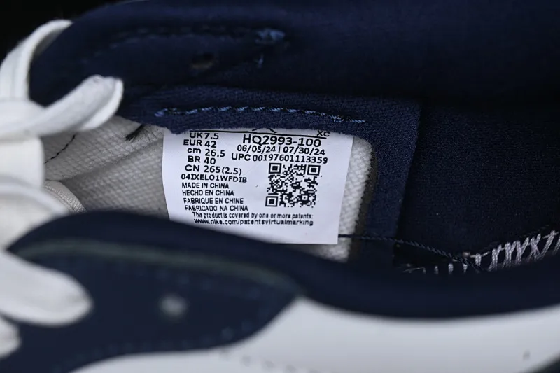 All categories Air Jordan Jordan series basketball shoes Air Jordan 1 Low G version pure original Air Jordan 1 Low OG "Howard University" AJ1 Joe 1 Howard University low-top cultural and casual sneakers HQ2993-100